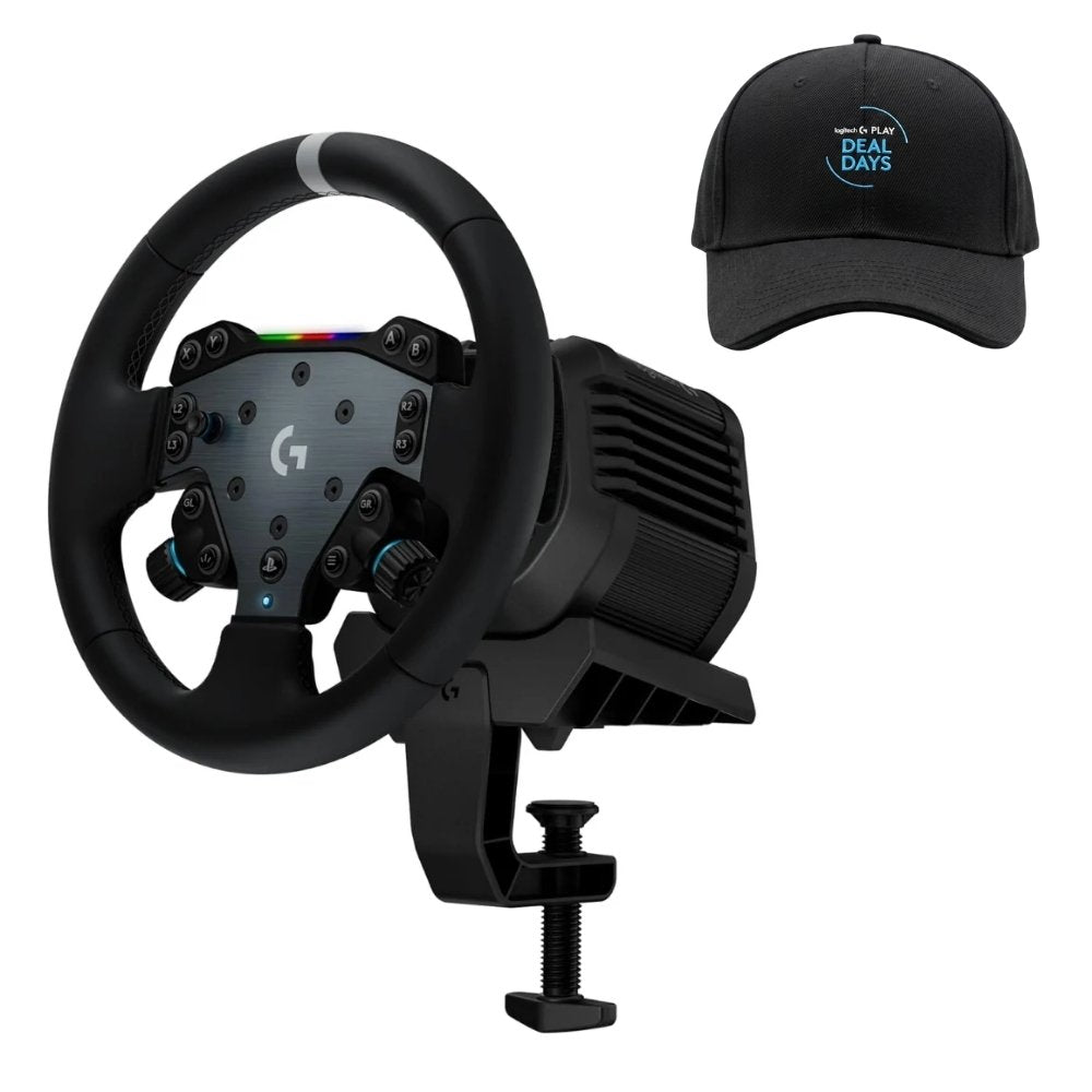 Volante de Carreras Logitech G RS50 System Sim Racing TRUEFORCE 8 NM para PC PS5|PS4 + Obsequio