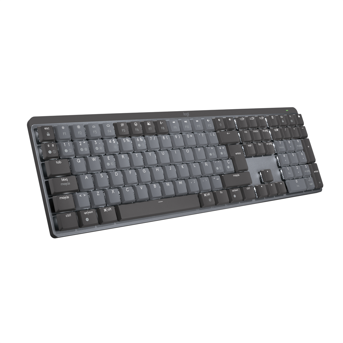 Teclado Recargable Iluminado de Alto Desempeño Logitech MX Mechanical