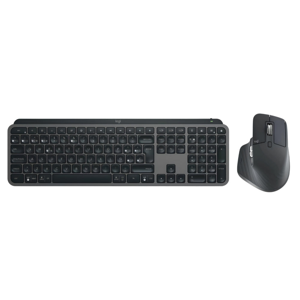 Combo Avanzado Logitech: Teclado MX Keys S + Mouse MX Master 3S Edición Bluetooth