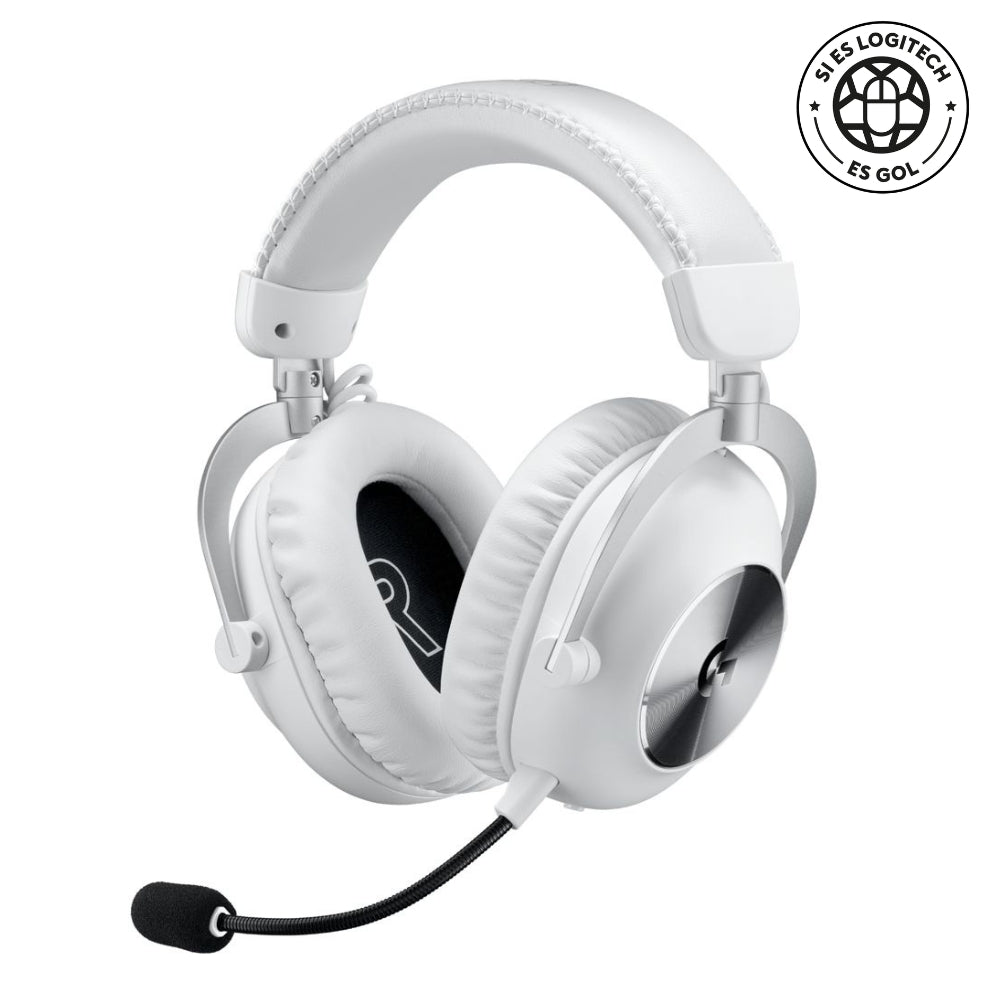 Auriculares Gamer 7.1 Inalámbricos Logitech G Pro X 2 LIGHTSPEED con Bluetooth, Blanco