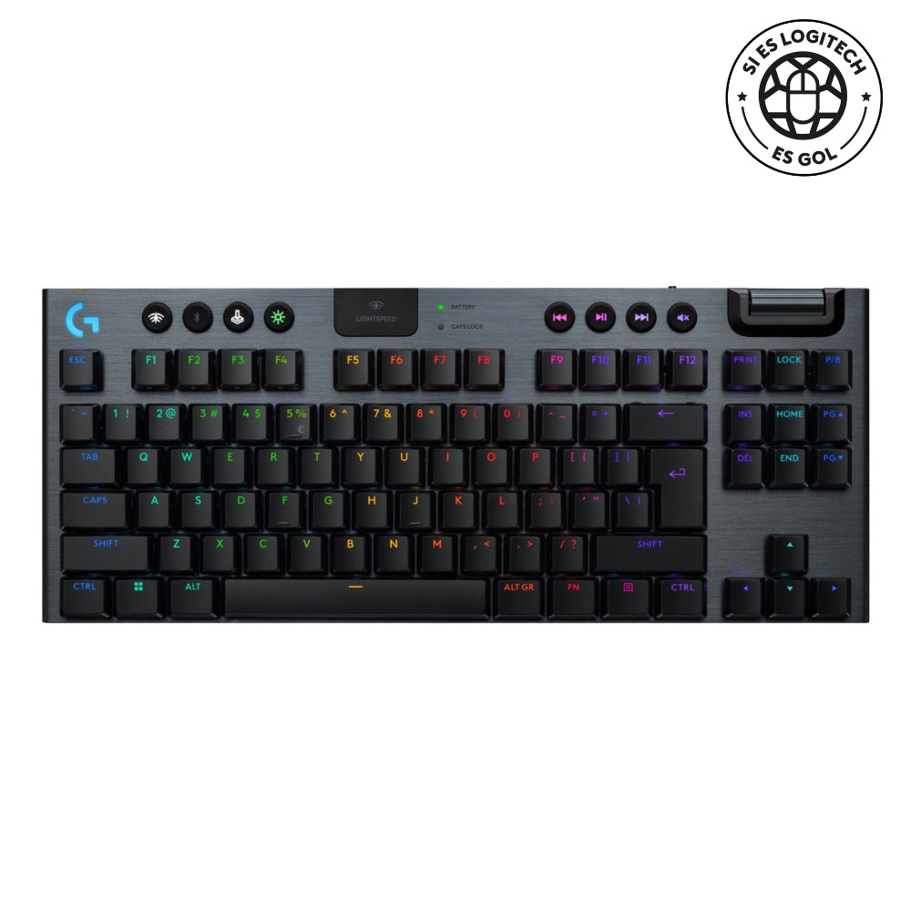 Teclado Gamer Logitech G915 X Lightspeed Tkl / Mecánico Slim