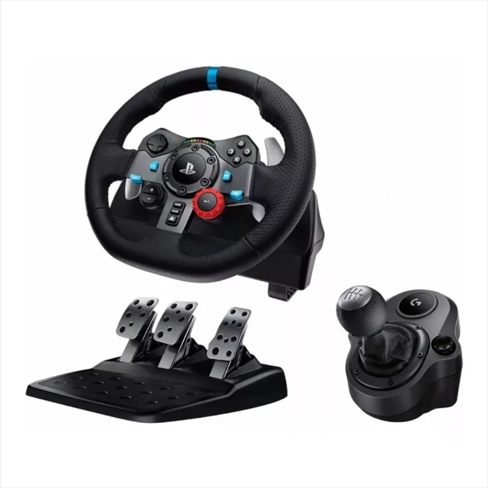 Combo Timón Logitech G29 SE Driving Force PS5/PS4/PC + Palanca de Cambios Shifter