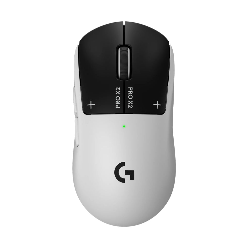 Mouse Gamer Inalámbrico Logitech G PRO X2 SUPERSTRIKE Lightspeed - Blanco/Negro