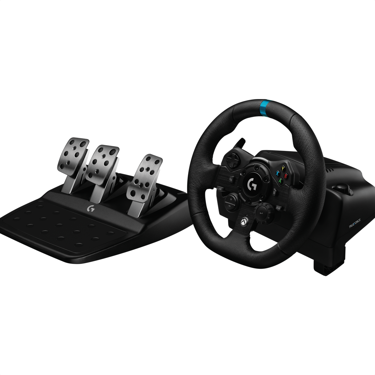 Volante Logitech G923 para Xbox Series X|S, Xbox One y PC + Palanca de Cambios + Soporte para Volante SPTG-07