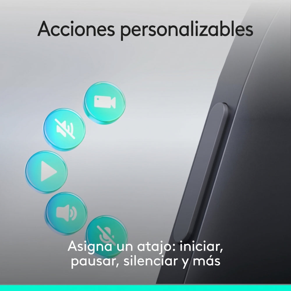 Presentador Inalambrico Logitech Spotlight 2 BT, USB-C - Negro