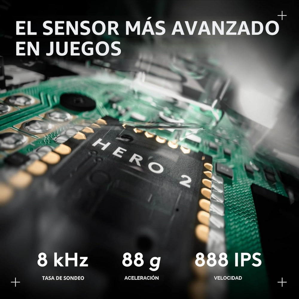 Mouse Gamer Inalámbrico Logitech G PRO X2 SUPERSTRIKE Lightspeed - Blanco/Negro