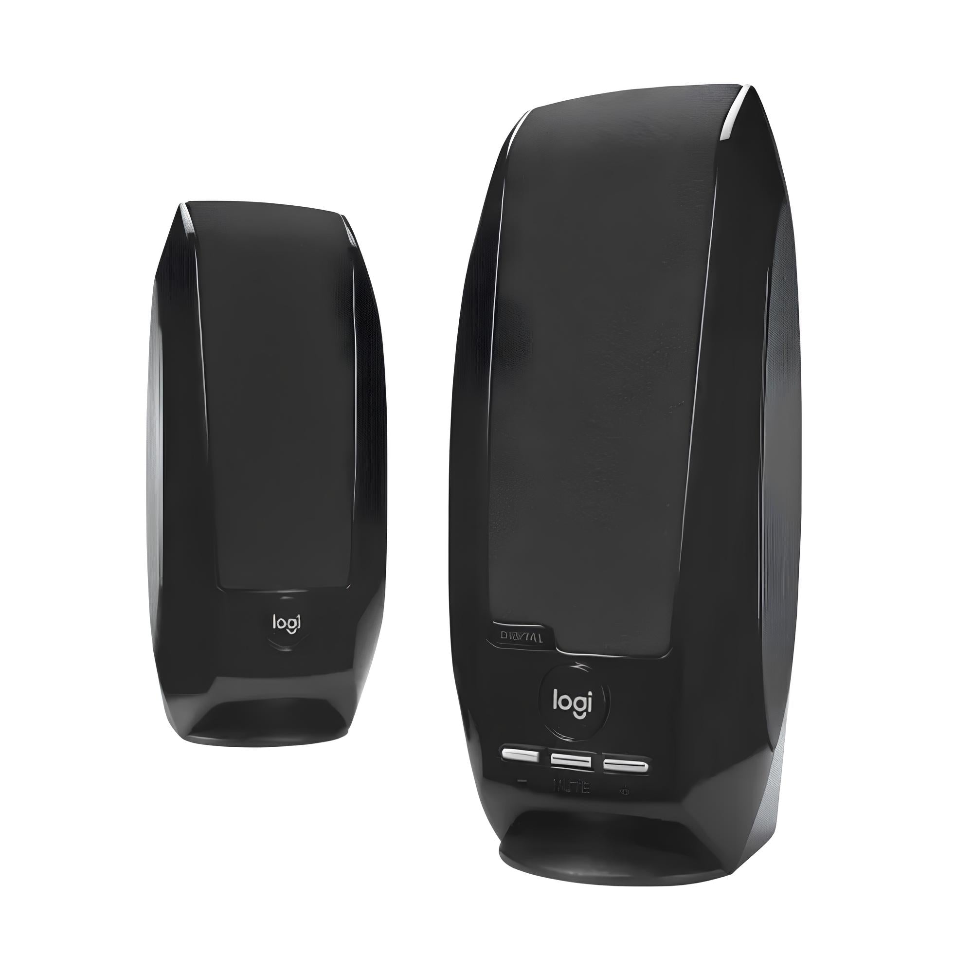 Altavoces Estéreo USB Logitech S150 con Control de Volumen y Mute