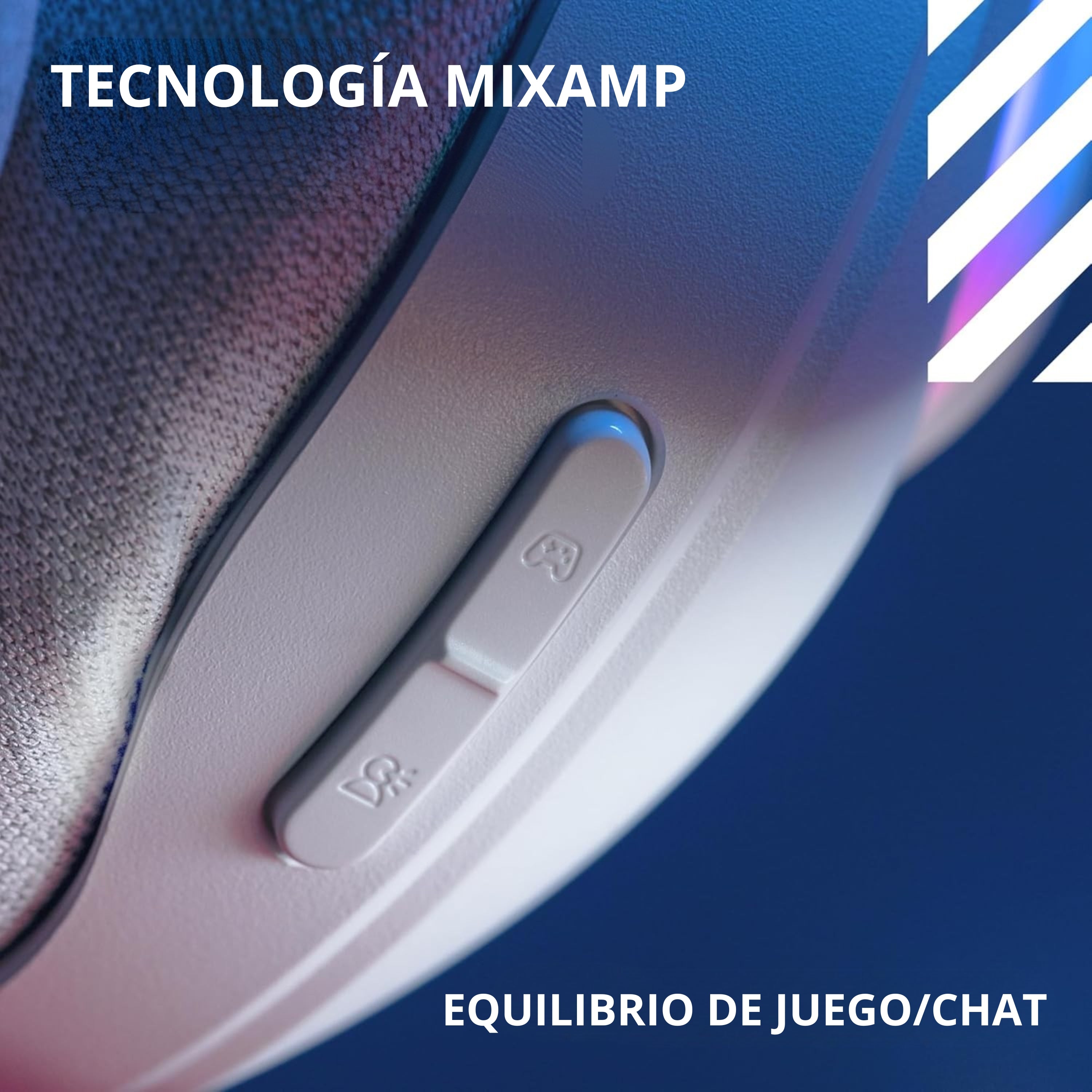 Diadema Gamer Logitech G A20X Lightspeed para PS5, Xbox, Switch, PC, Blanco + Obsequio Soporte para Diadema