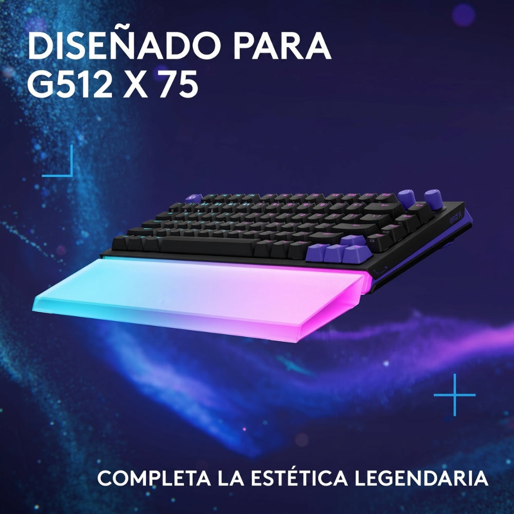 Reposamuñecas Logitech G Palm Rest 75 para Teclado G512 X