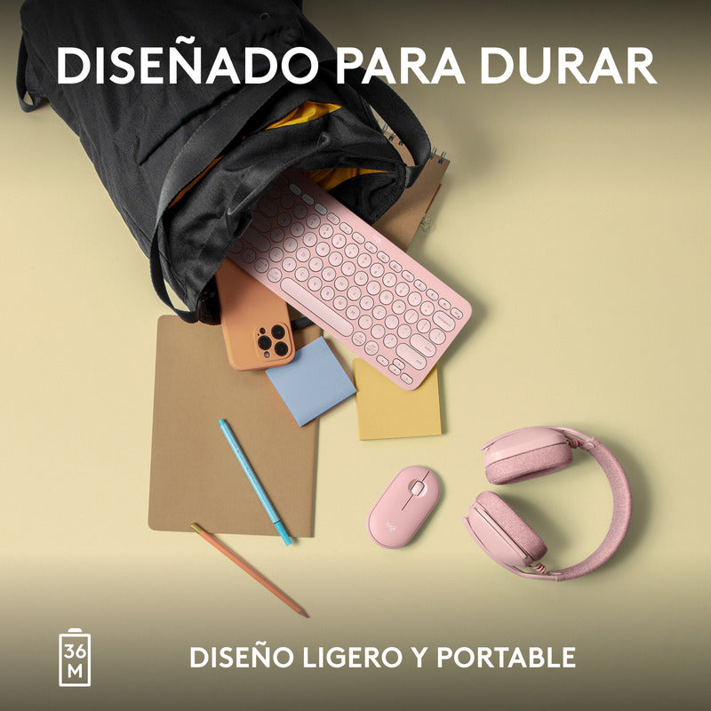 Teclado Multidispositivo Logitech Pebble Keys 2 K380s