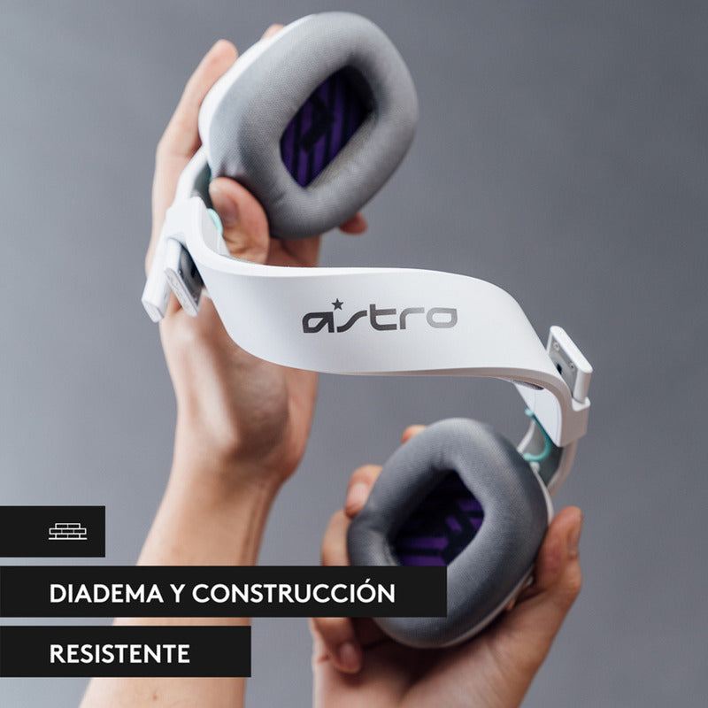 Audífonos Gamer Astro A10 Gen 2, Pc/Ps5/Ps4, Xbox, Blanca