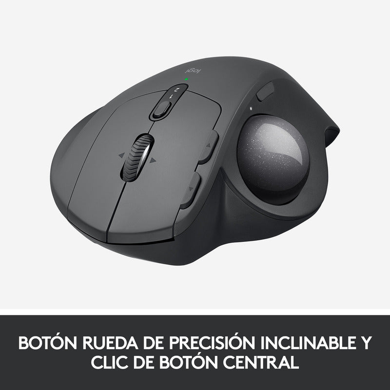 Mouse Logitech Mx Ergo, Trackball Inalámbrico / Recargable