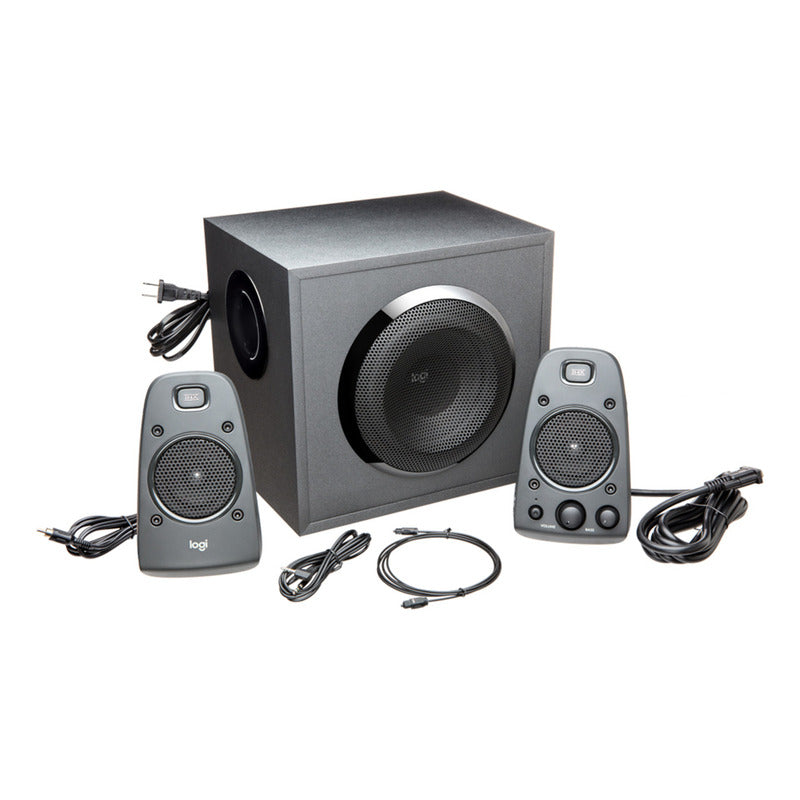 Altavoces 2.1 Logitech Z625 / 200 Watts Rms, Entrada Óptica