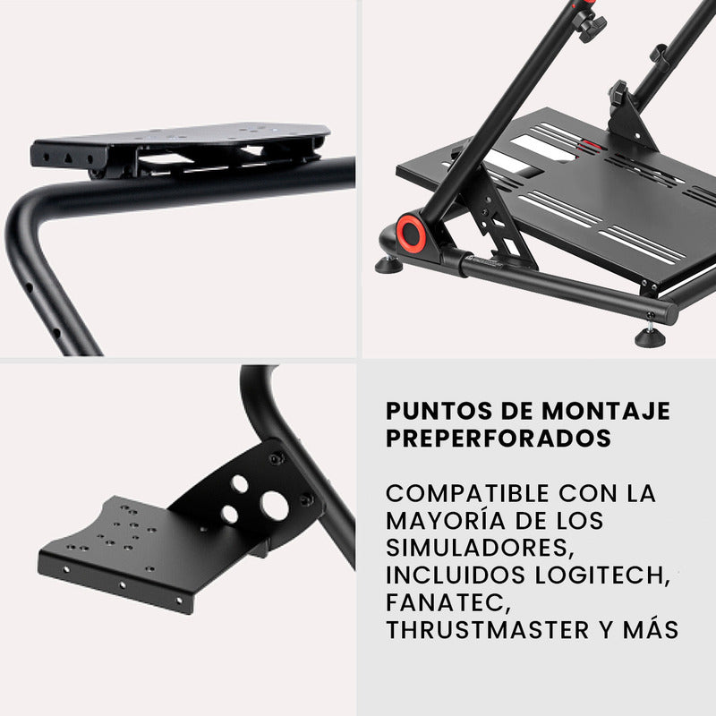 Racing Combo Timón Logitech G923 Ps4/5 + Palanca + Soporte4