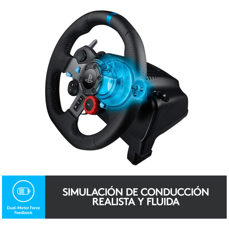 Volante Carreras Driving Force, Logitech G29, Pc / Ps5 | Ps4