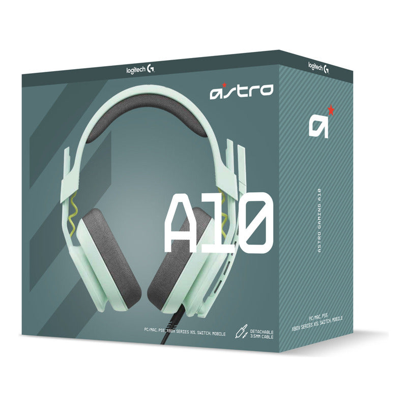 Audífonos Gamer Astro A10 Gen 2, Pc/ps5/ps4, Xbox Menta