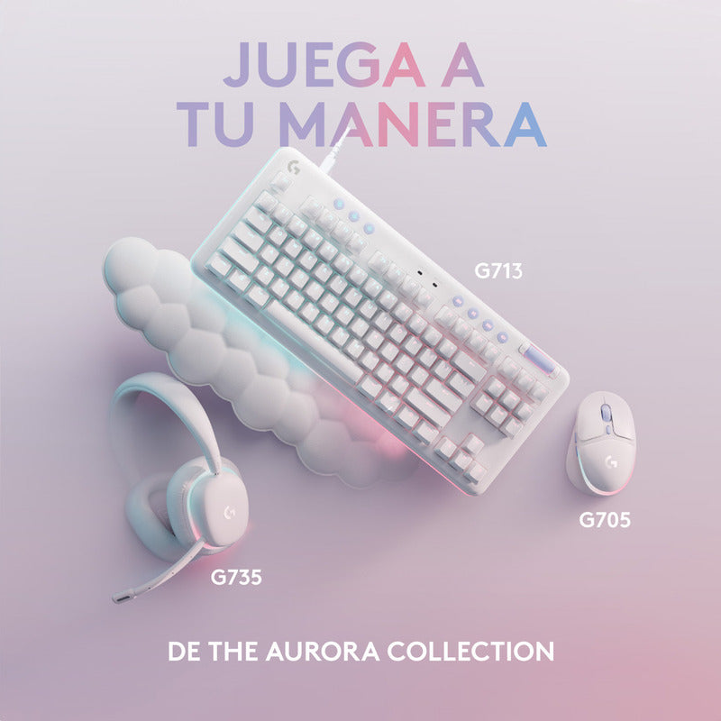 Teclado Gamer Mecánico Rgb Logitech G713 Aurora Collection