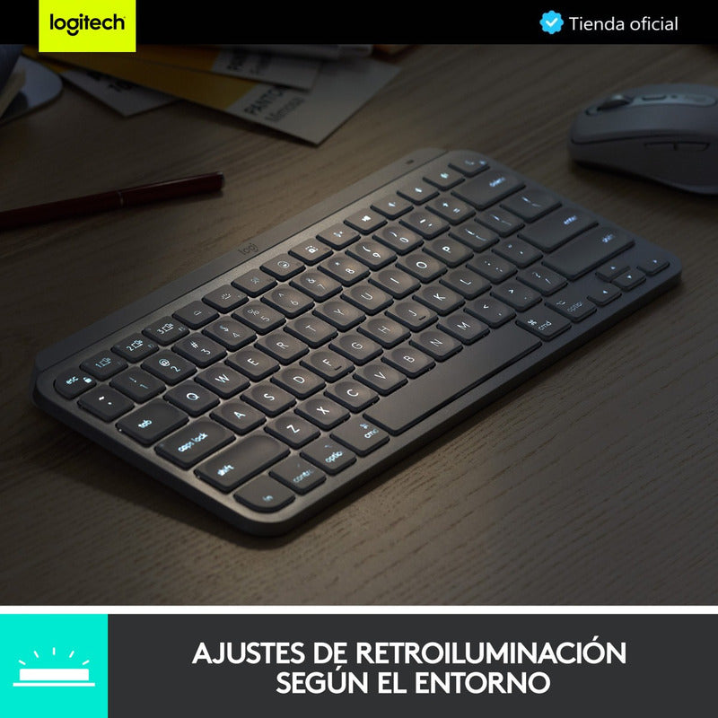 Logitech Combo Avanzado Teclado Mx Keys Mini + Mx Master 3s