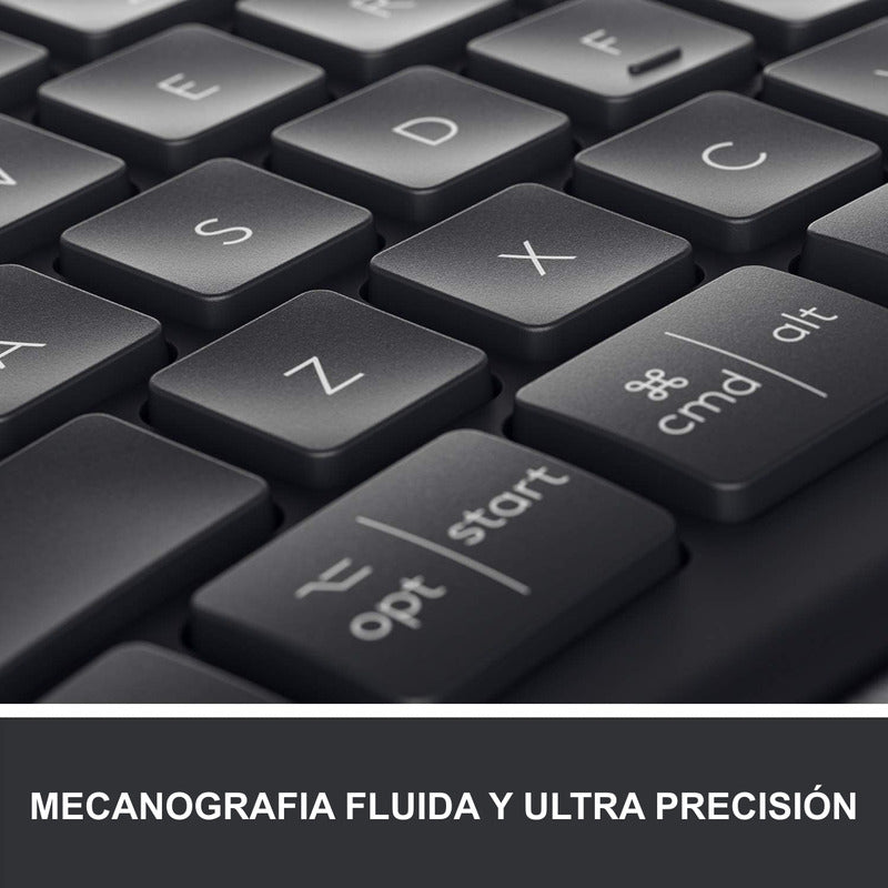 Logitech Combo Ergonómico: Teclado K860 + Mouse Mx Vertical