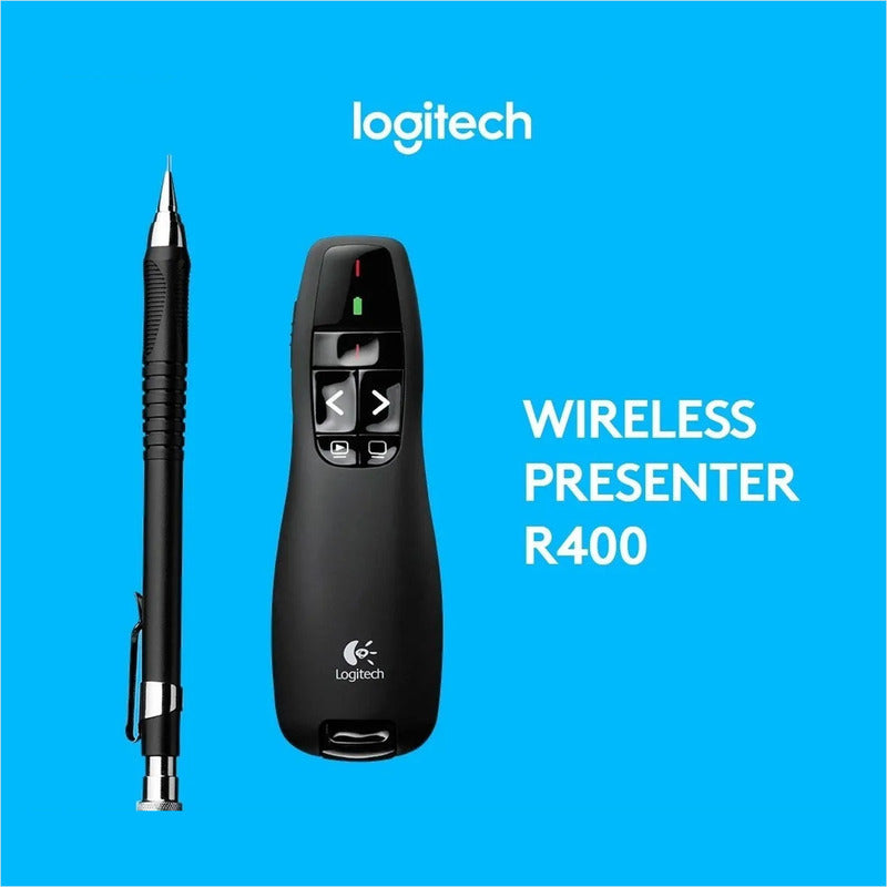 Presentador Inalámbrico Logitech R400, Para Exposiciones
