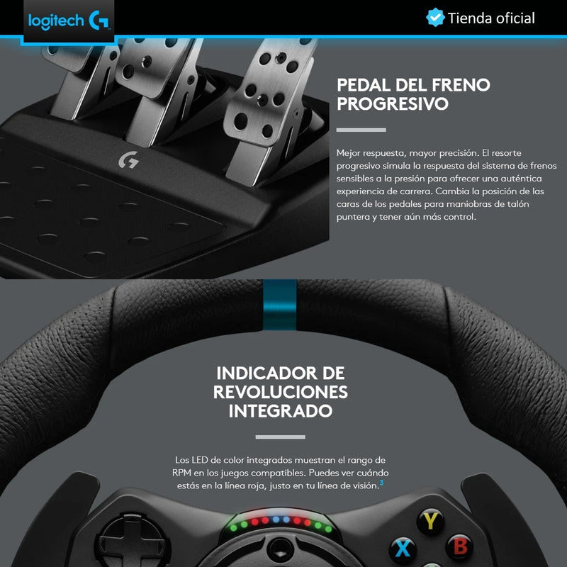 Logitech G923 Timón Para Pc / Ps5 | Ps4 + Palanca De Cambios