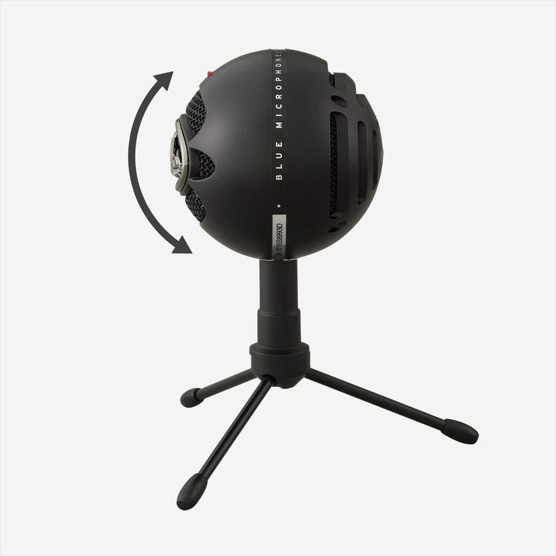 Micrófono Usb Grabación Streaming Blue Snowball Ice Negro