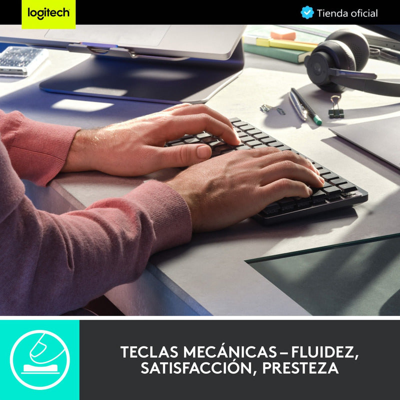 Logitech Combo Teclado Mx Mechanical Mini + Mouse Master 3s