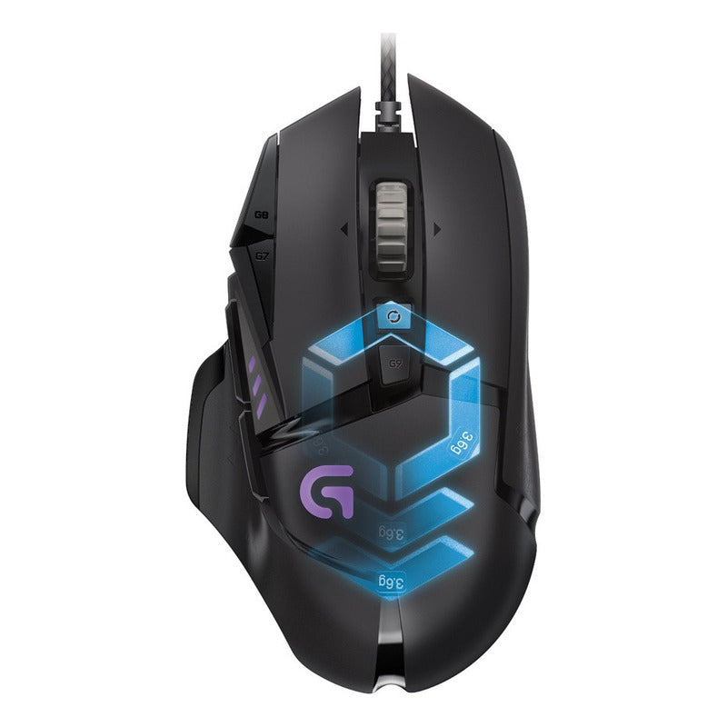 Combo Gamer Logitech G Teclado G213 + Mouse G502 Hero