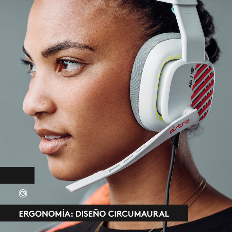 Audífonos Gamer Astro A10 Gen 2, Pc/Ps5/Ps4, Xbox, Blanca