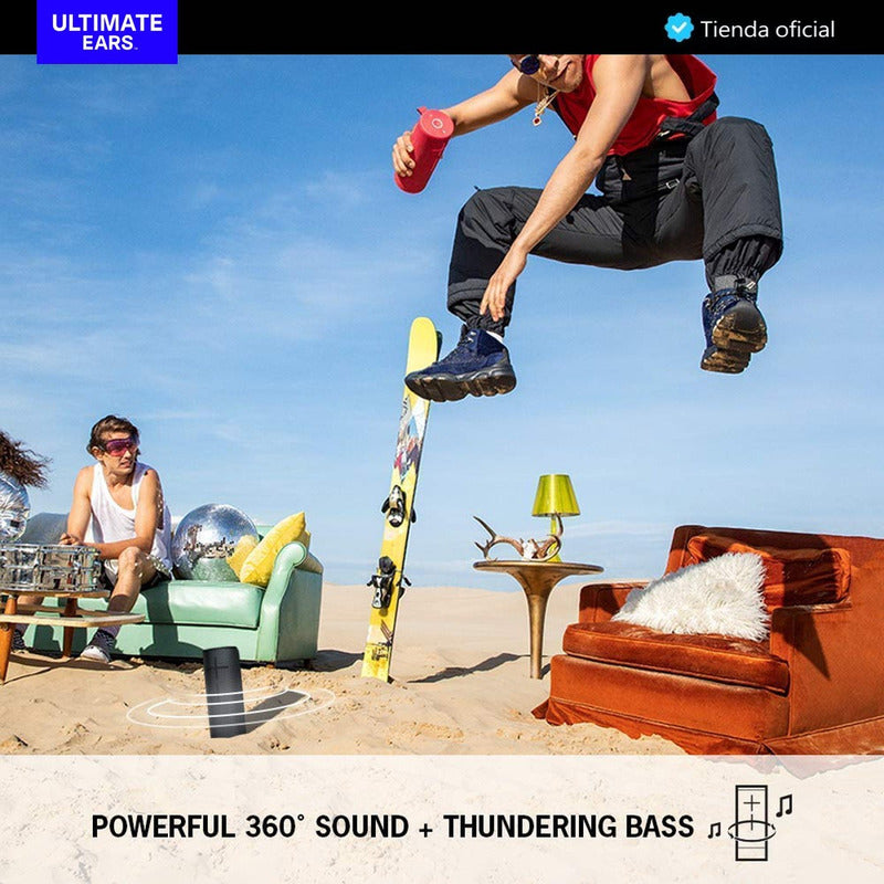 Ultimate Ears Combo: Parlante Megaboom 3 + Base De Carga