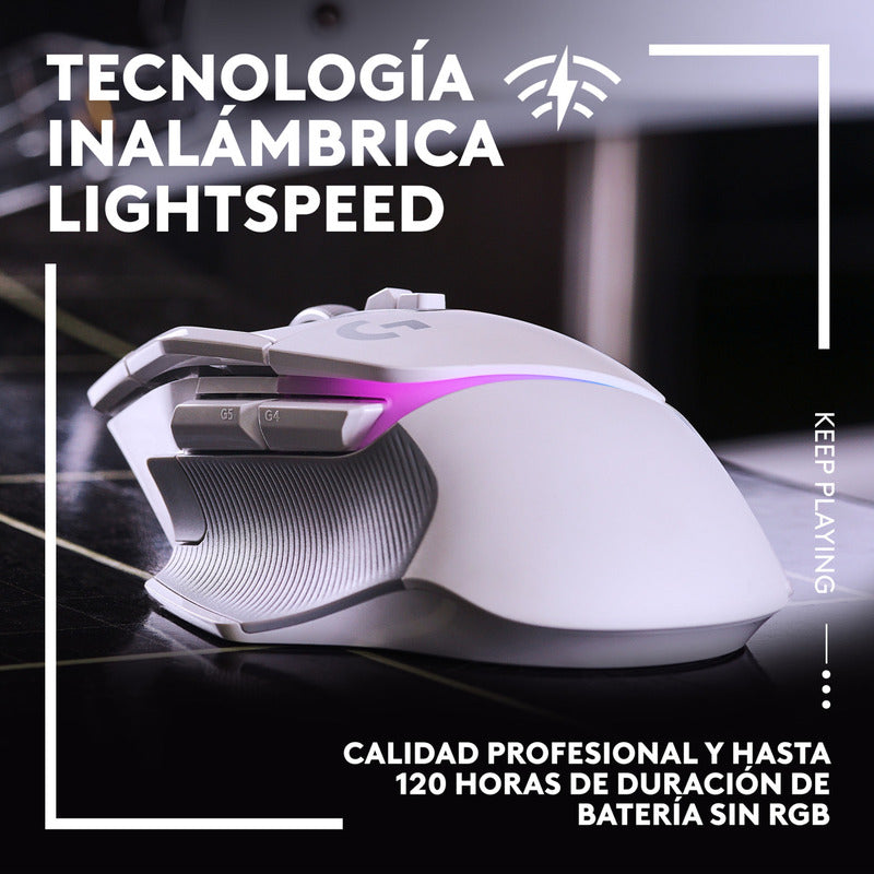 Mouse Gamer Logitech G502 X Plus, Inalámbrico Rgb / Hero 25k
