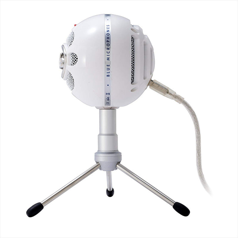 Micrófono Usb Grabación Streaming Blue Snowball Ice Blanco