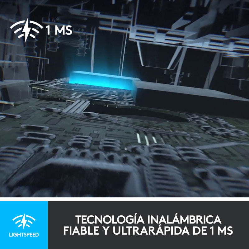 Mouse Gamer Inalámbrico LIGHTSPEED Logitech G903 Sensor HERO 25K Ambidiestro