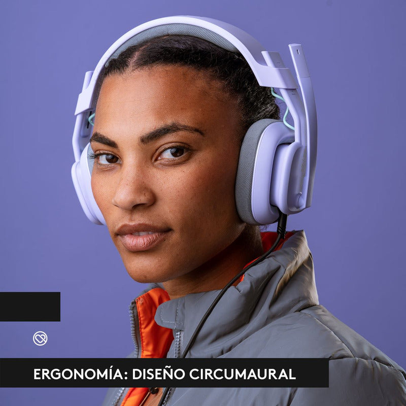 Audífonos Gamer Astro A10 Gen 2, Pc/Ps5/Ps4, Xbox, Lavanda