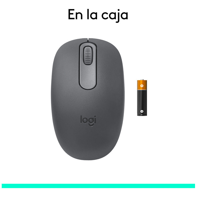 Mouse Inalámbrico Bluetooth Logitech M196, Grafito