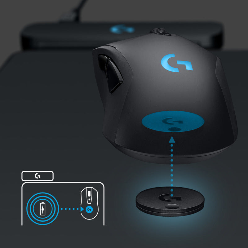 Pad Mouse Logitech Powerplay/ Sistema De Carga Inalámbrica