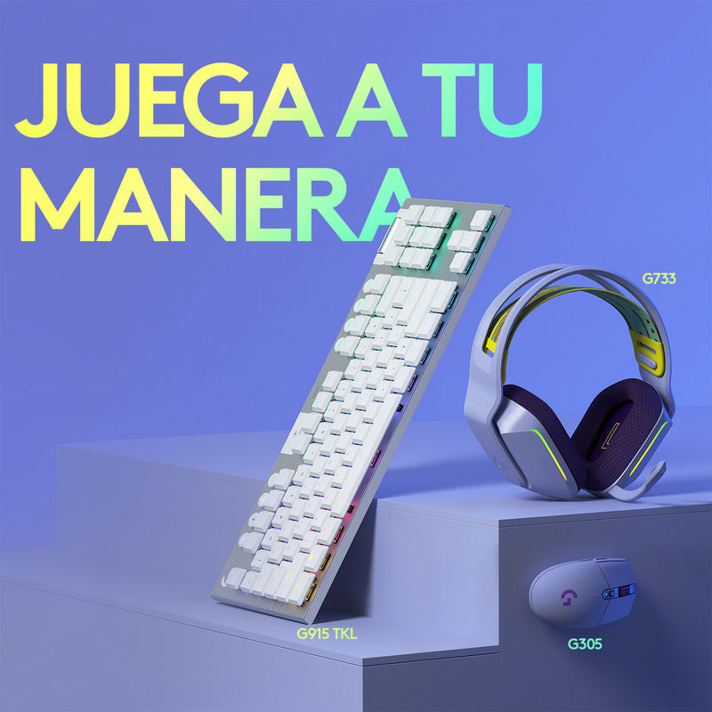 Mouse Gamer Inalámbrico Logitech G305, 12000dpi - Lila