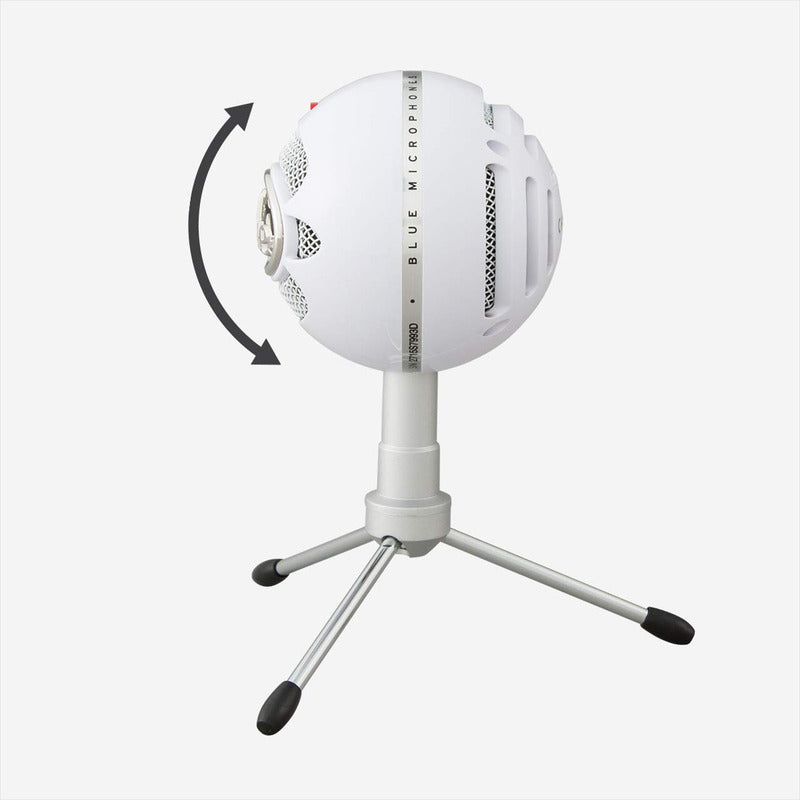 Micrófono Usb Grabación Streaming Blue Snowball Ice Blanco