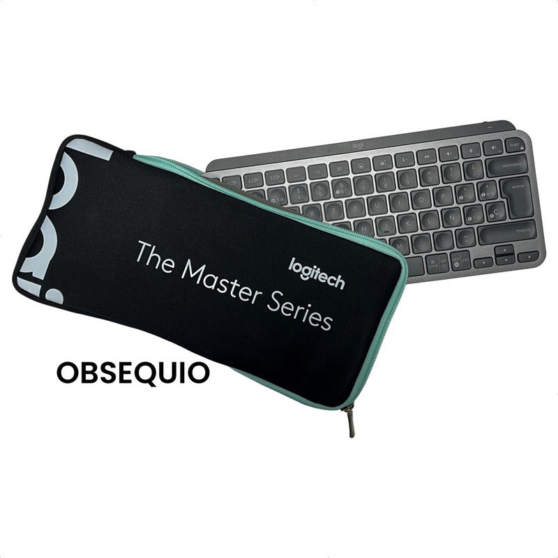 Teclado Avanzado Recargable, Logitech Mx Keys Mini, Grafito