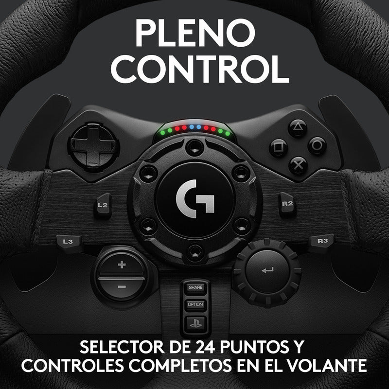 Volante de Carreras Logitech G923 TRUEFORCE para PS5, PS4 y PC + Obsequio