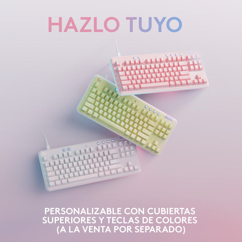 Teclado Gamer Mecánico Rgb Logitech G713 Aurora Collection