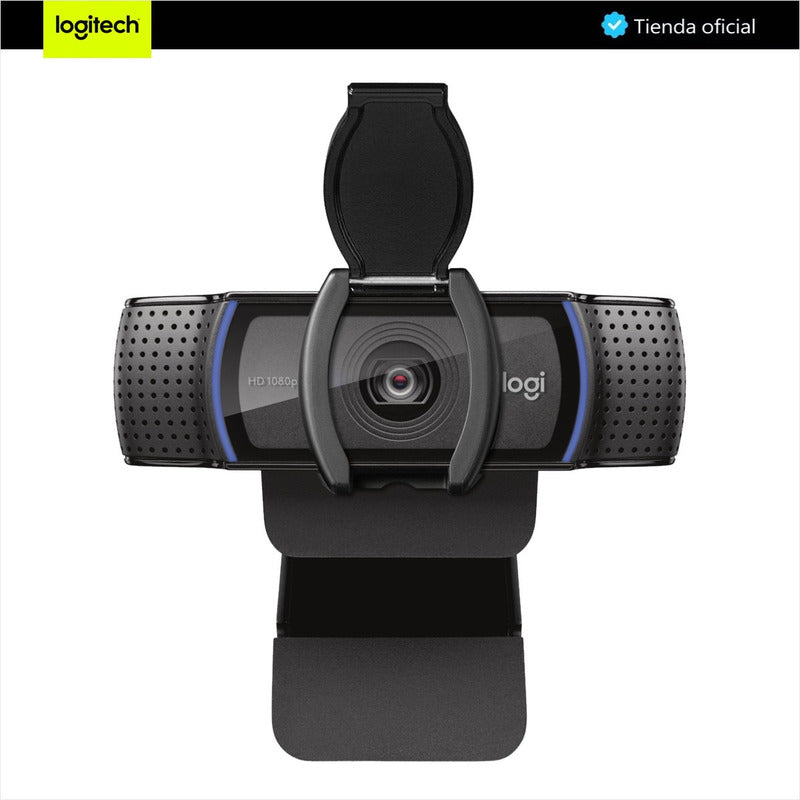 Logitech C920s Pro, Webcam Hd / Videochats Full Hd + Trípode