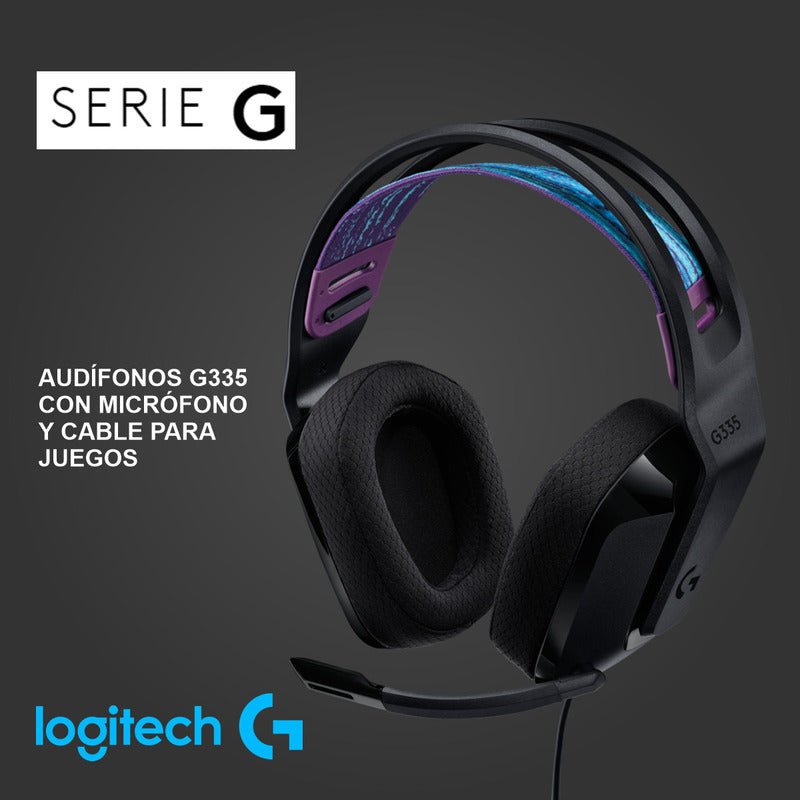 Combo Logitech G Teclado G213 + Mouse G203 + Diadema G335