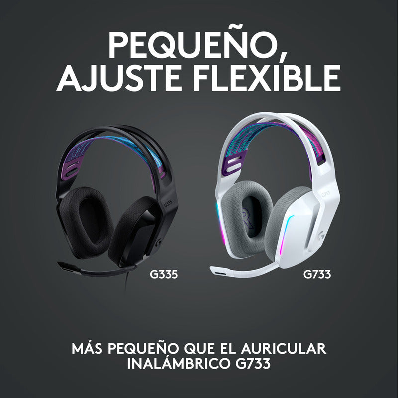 Combo Logitech G Teclado G213 + Mouse G203 + Diadema G335