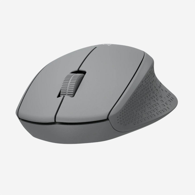 Mouse Inalámbrico Logitech M280, Cómodo Diseño Curvo, Gris