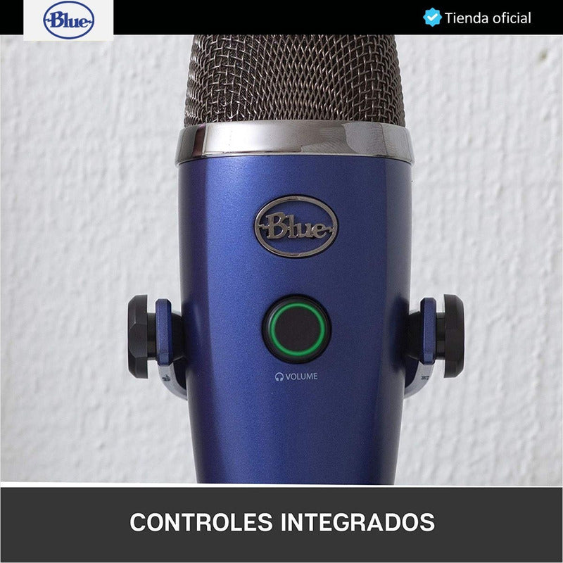 Blue Yeti Nano, Micrófono Usb Premium, Grabación / Streaming