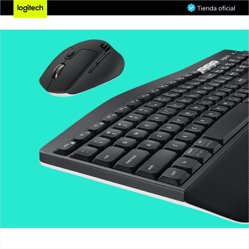 Combo Inalámbrico Logitech Mk850 + Pad Mouse Studio Series