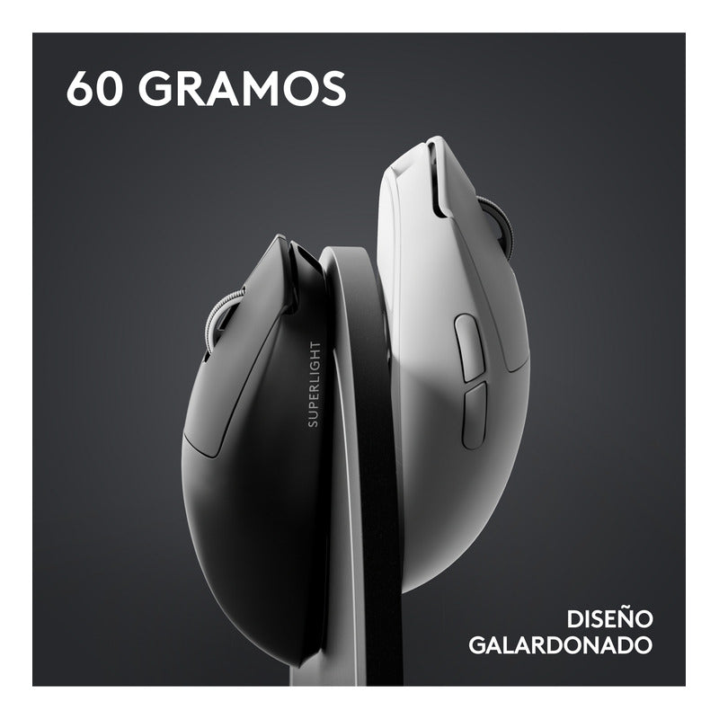 Mouse Gamer Inalámbrico Logitech G Pro X Superlight 2 Blanco