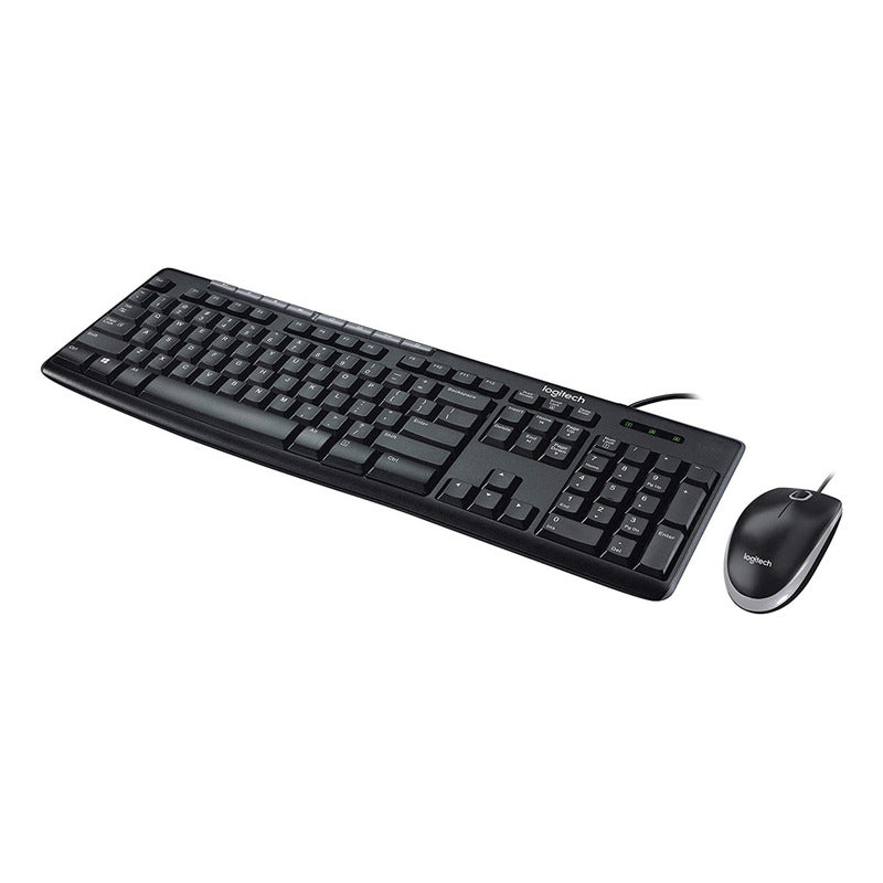 Combo Usb Logitech Mk200 Media, Teclado Multimedia Y Mouse