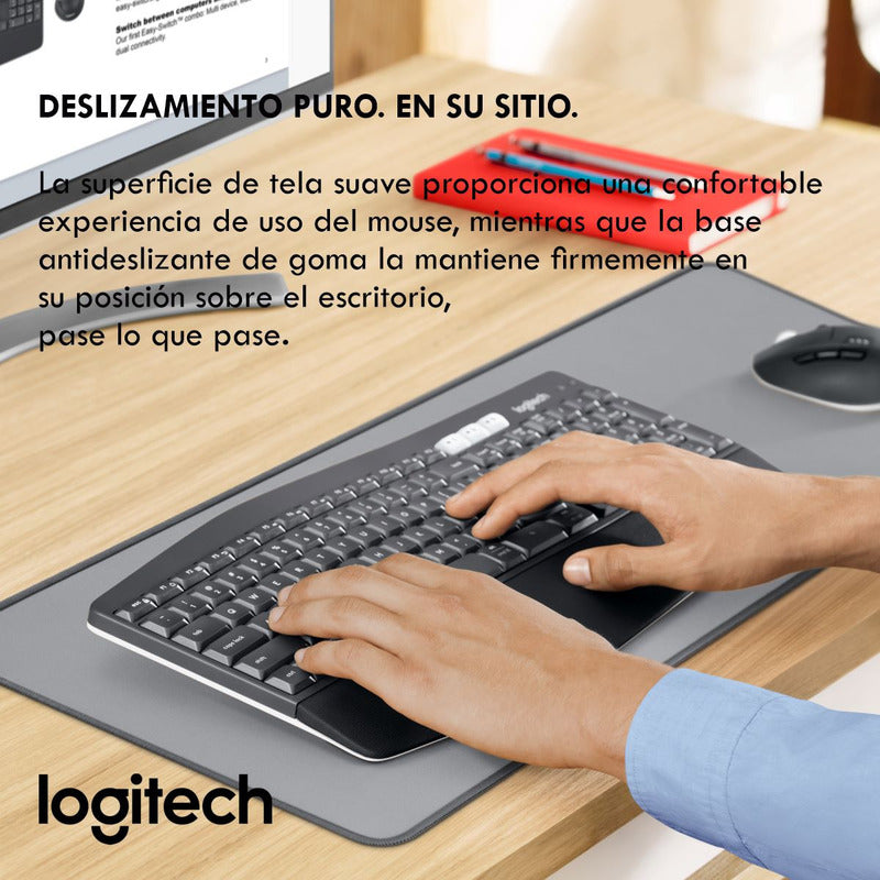 Alfombrilla De Escritorio Logitech Desk Mat Studio Gris